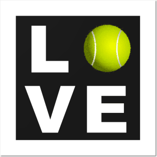 Love Tennis Workout Design Posters and Art